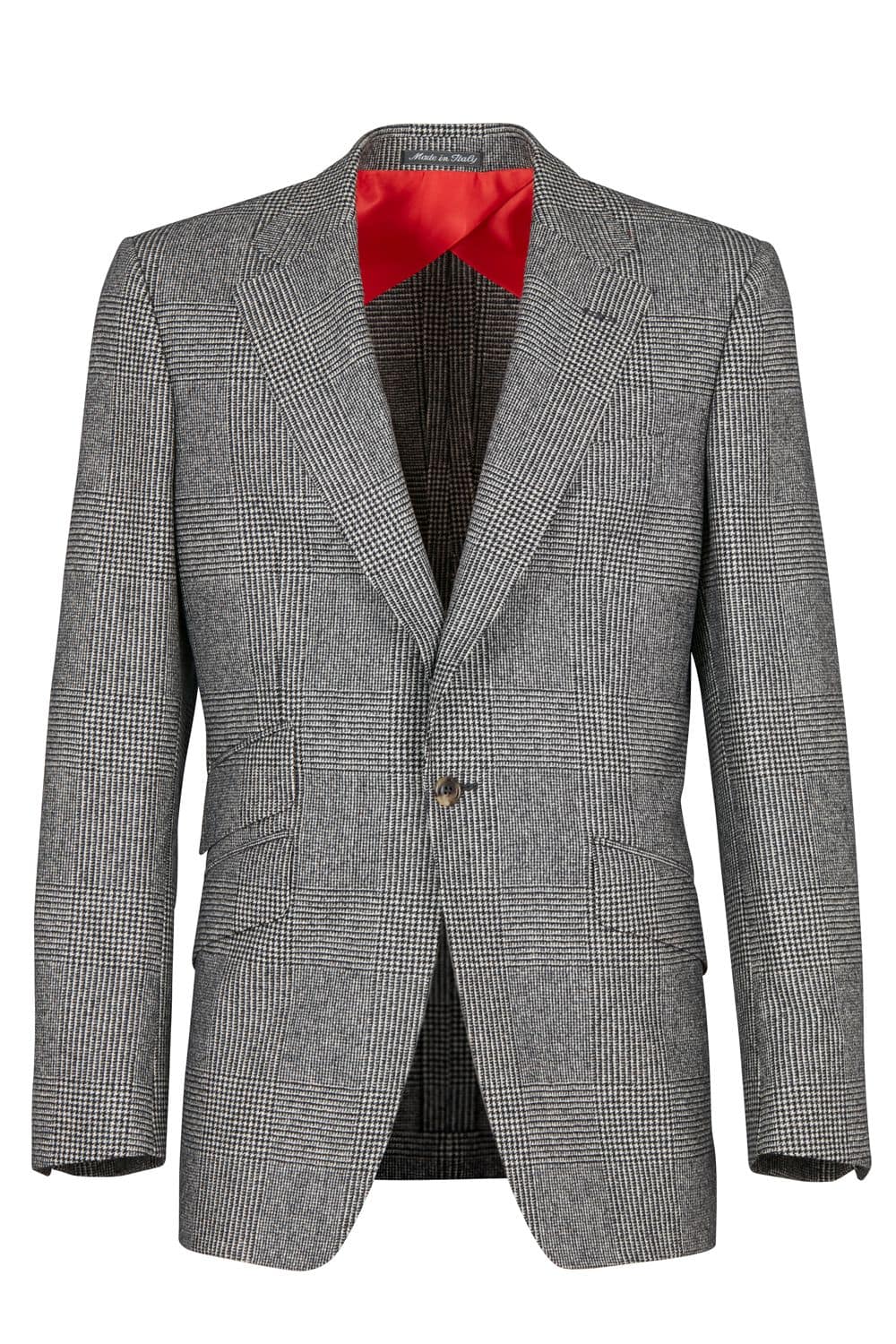 AK MC Grey Pow Check VBC Flannel James Jacket - Alexander Kraft