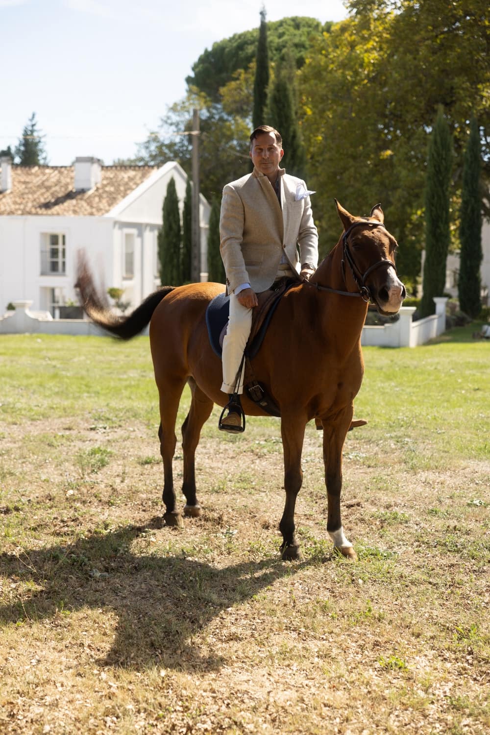AK MC Beige Wool SB Provence Jacket - Alexander Kraft Monte Carlo