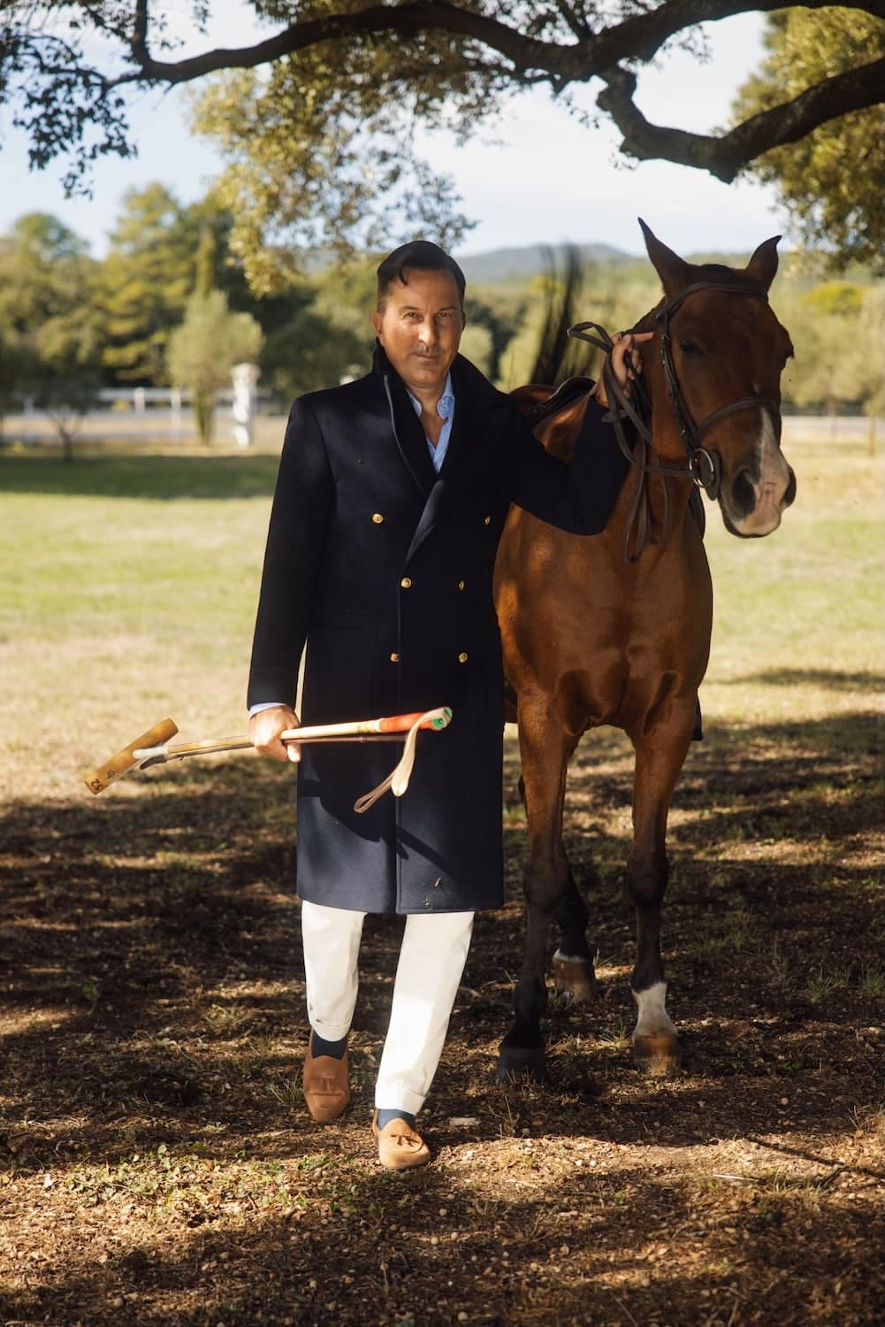 AK MC navy luxury wool Bridge coat - Alexander Kraft Monte Carlo