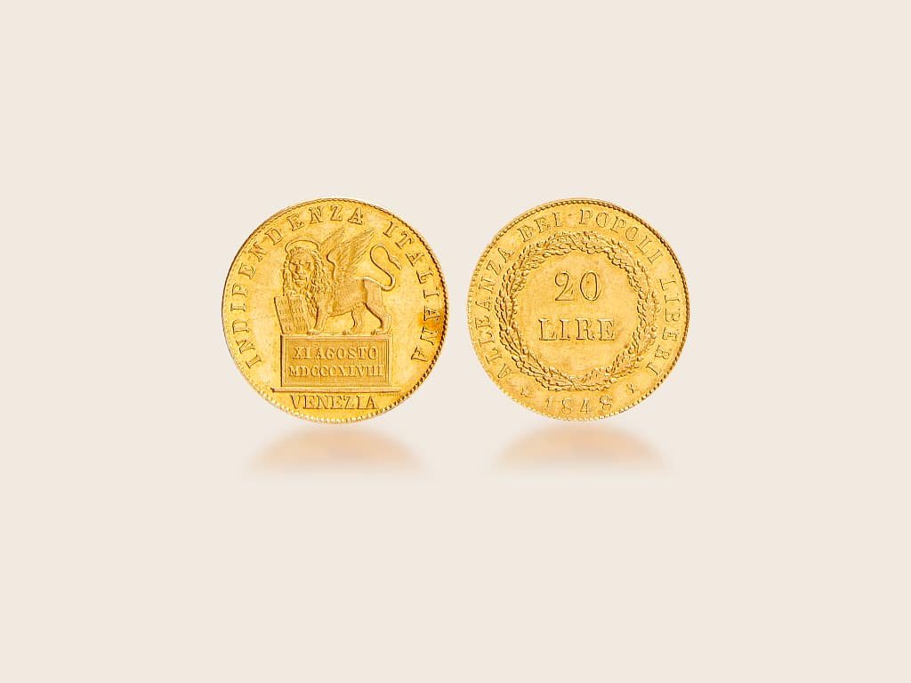 20 Lire Oro di Venezia: Storia, Caratteristiche Tecniche e Quanto Vale Come Moneta da Investimento
