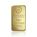 Lingotto 5 grammi - Costanzo Gold Traders