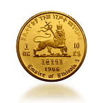 10 Dollari Ethiopia "Haile Selassie"