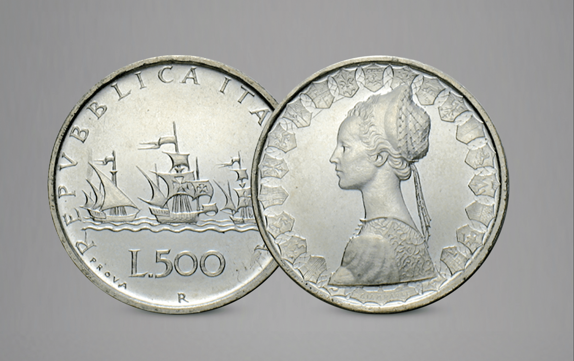 500 Lire Argento