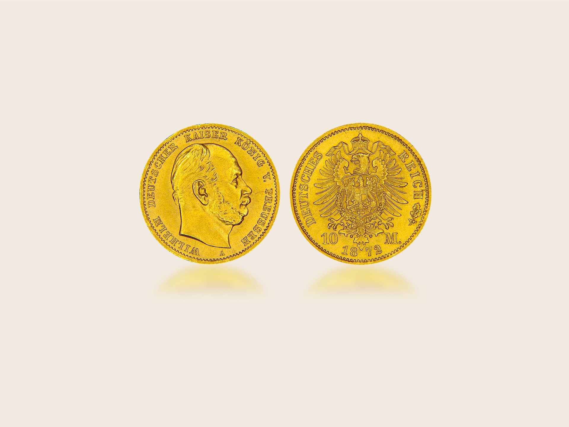 10 Marchi Oro Guglielmo II — Costanzo Gold Traders
