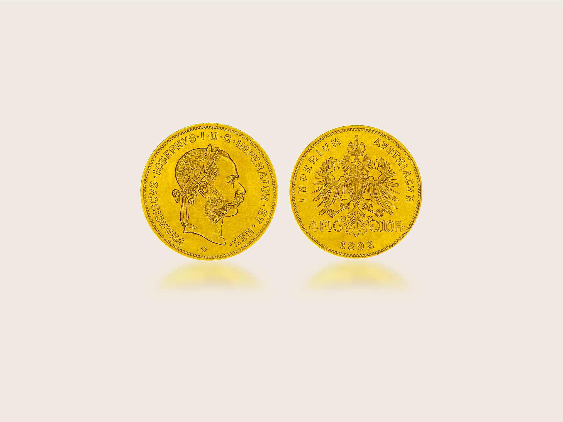 4 Fiorini d'oro Austria — Costanzo Gold Traders