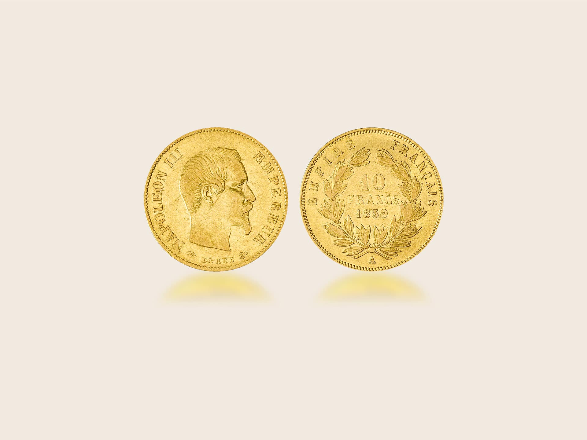 10 Franchi Napoleone III — Costanzo Gold Traders