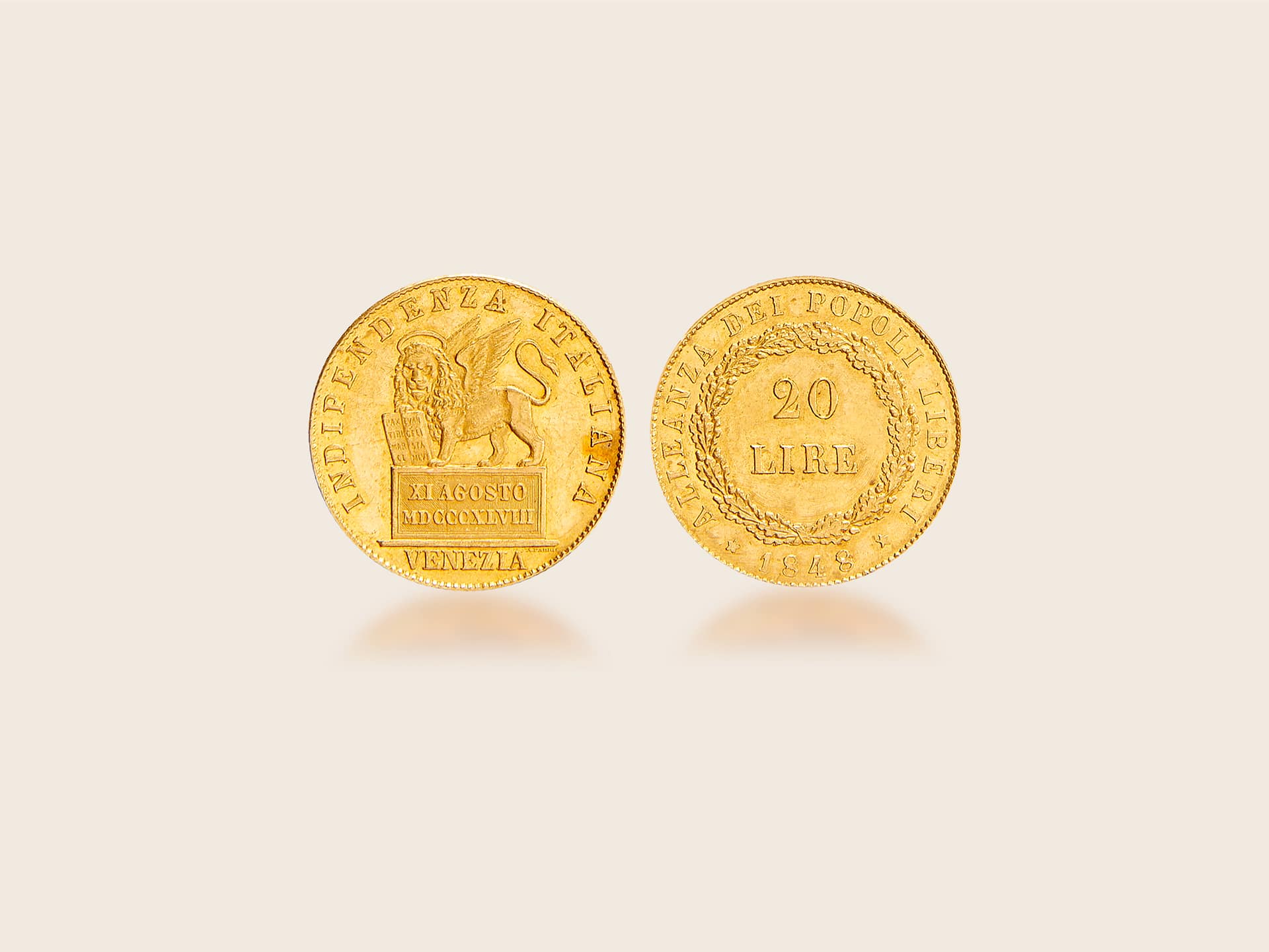 20 Lire Oro Venezia — Costanzo Gold Traders