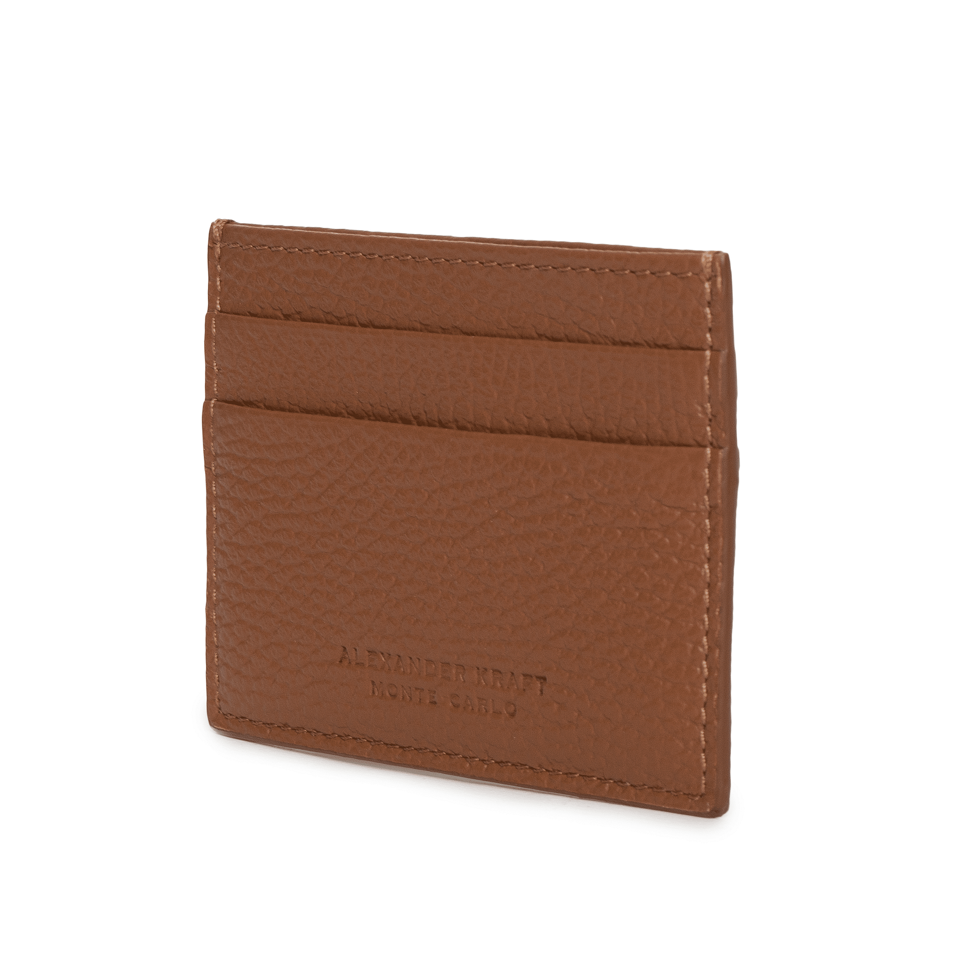 AK MC Grained Leather Cardcase - Alexander Kraft Monte Carlo