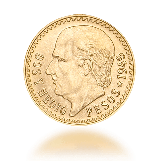 2,5 Pesos Messicani Miguel Hildalgo