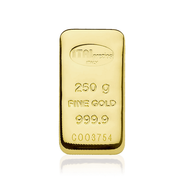 Lingotto 250 grammi - Costanzo Gold Traders