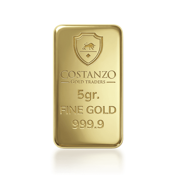Lingotto 5 grammi - Costanzo Gold Traders