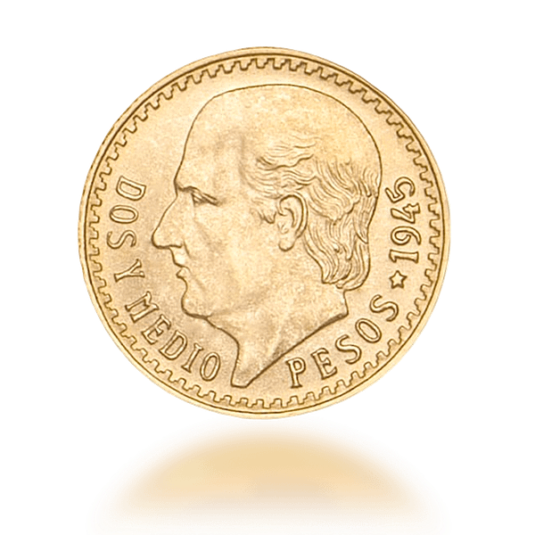 2,5 Pesos Messicani Miguel Hildalgo