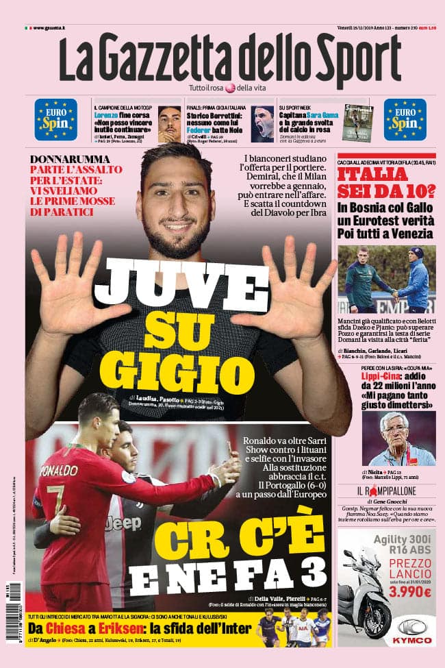 La Gazzetta dello Sport — pagina 1