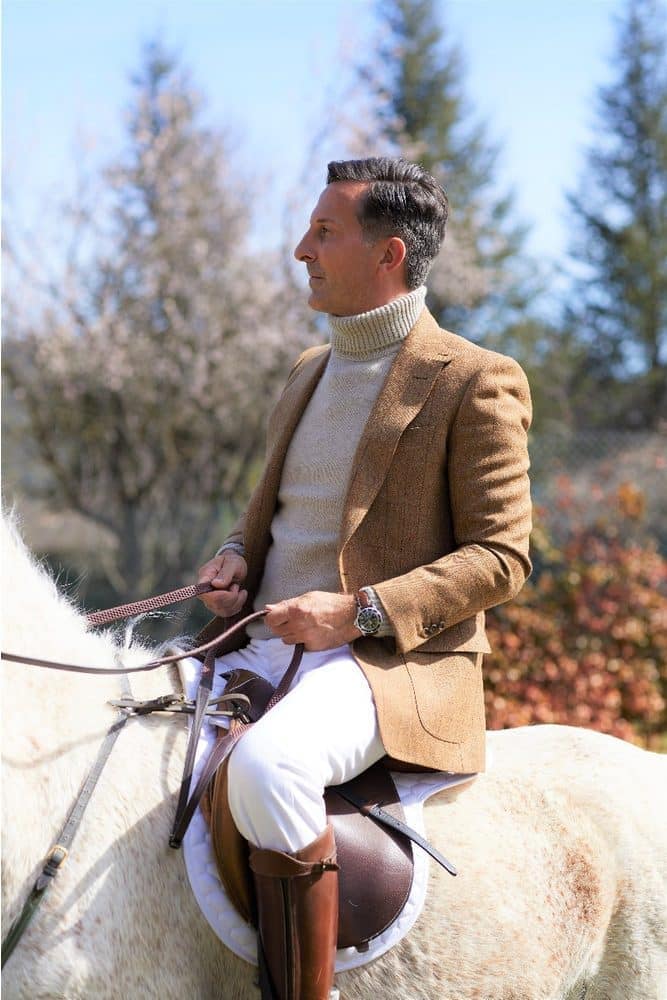 クーティープロダクションズ23AW SUEDE MONTE CARLOジャケット AK MC Kraft Estate Tweed Provence Jacket - Alexander Kraft Monte Carlo