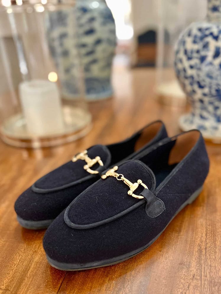 AK MC The world’s most luxurious slipper-Cashmere Horsebit Belgian slippers