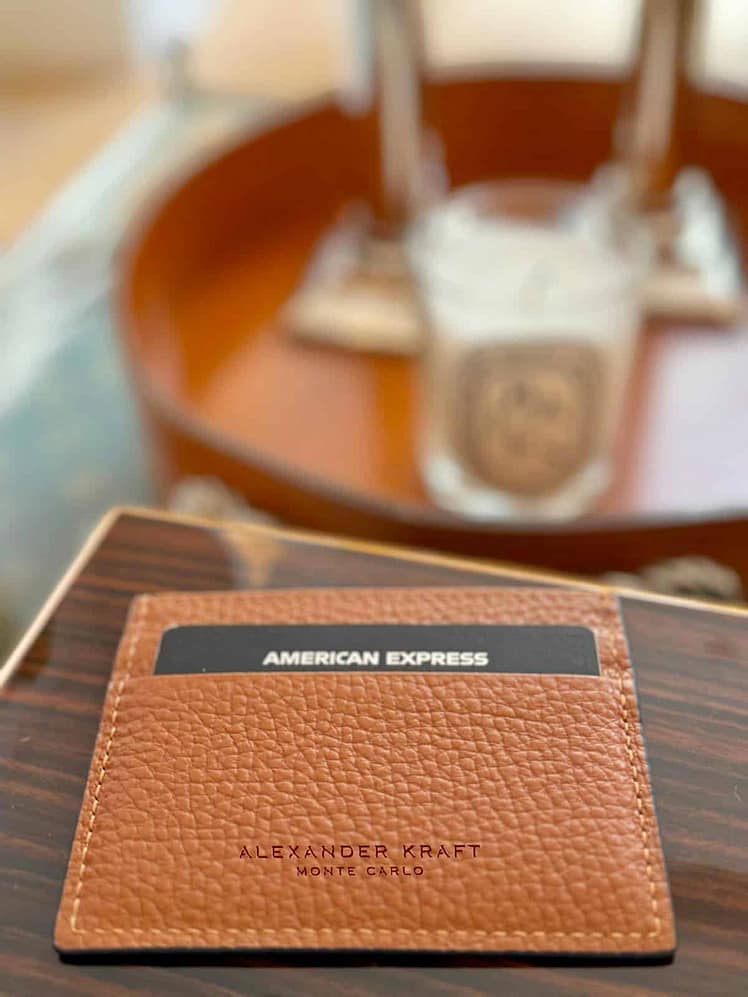 AK MC Grained Leather Cardcase