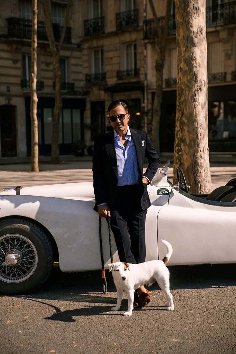 AK MC Navy Wool SB Signature Jacket - Alexander Kraft Monte Carlo