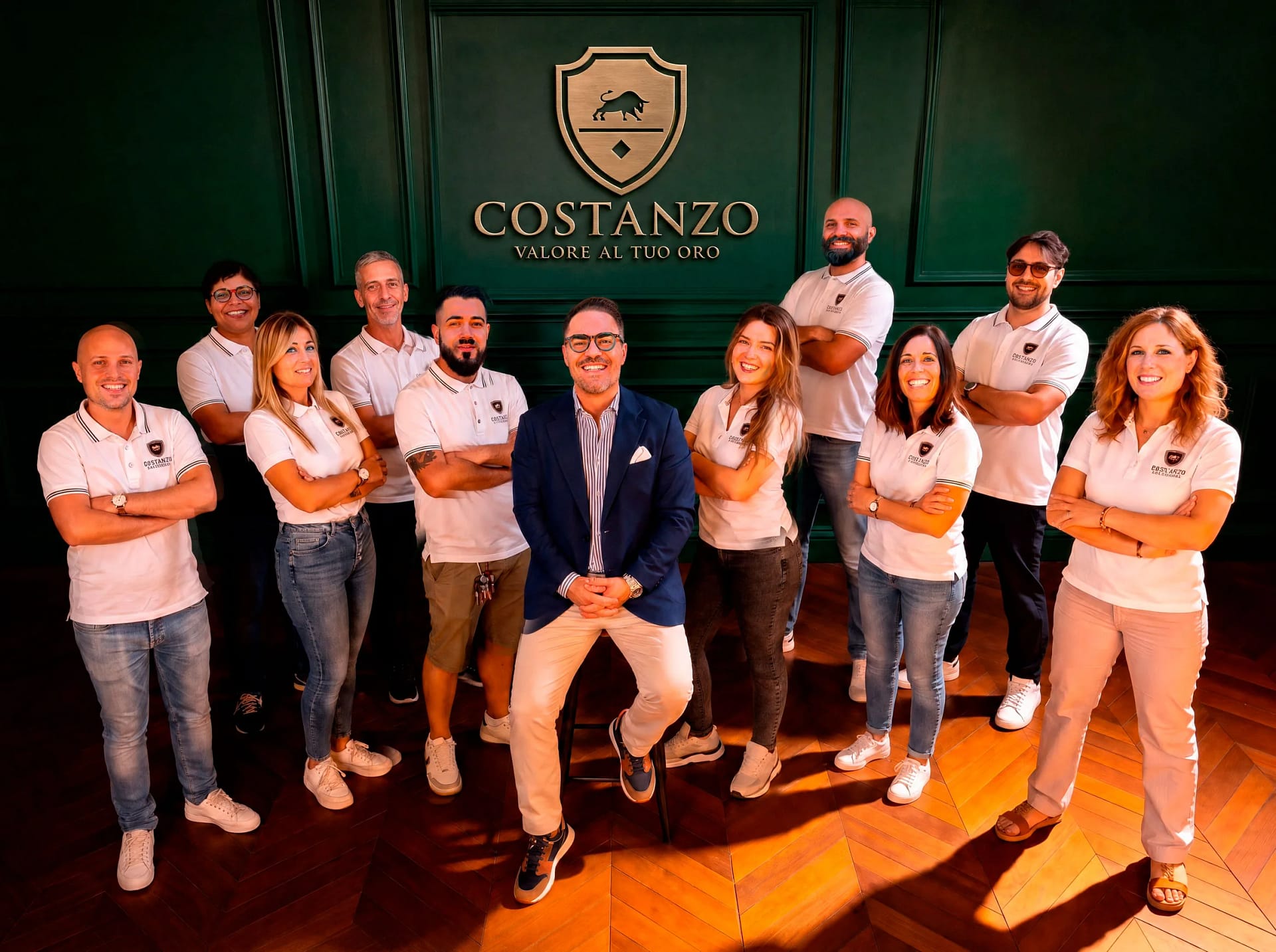 Il team Costanzo Oro Roma