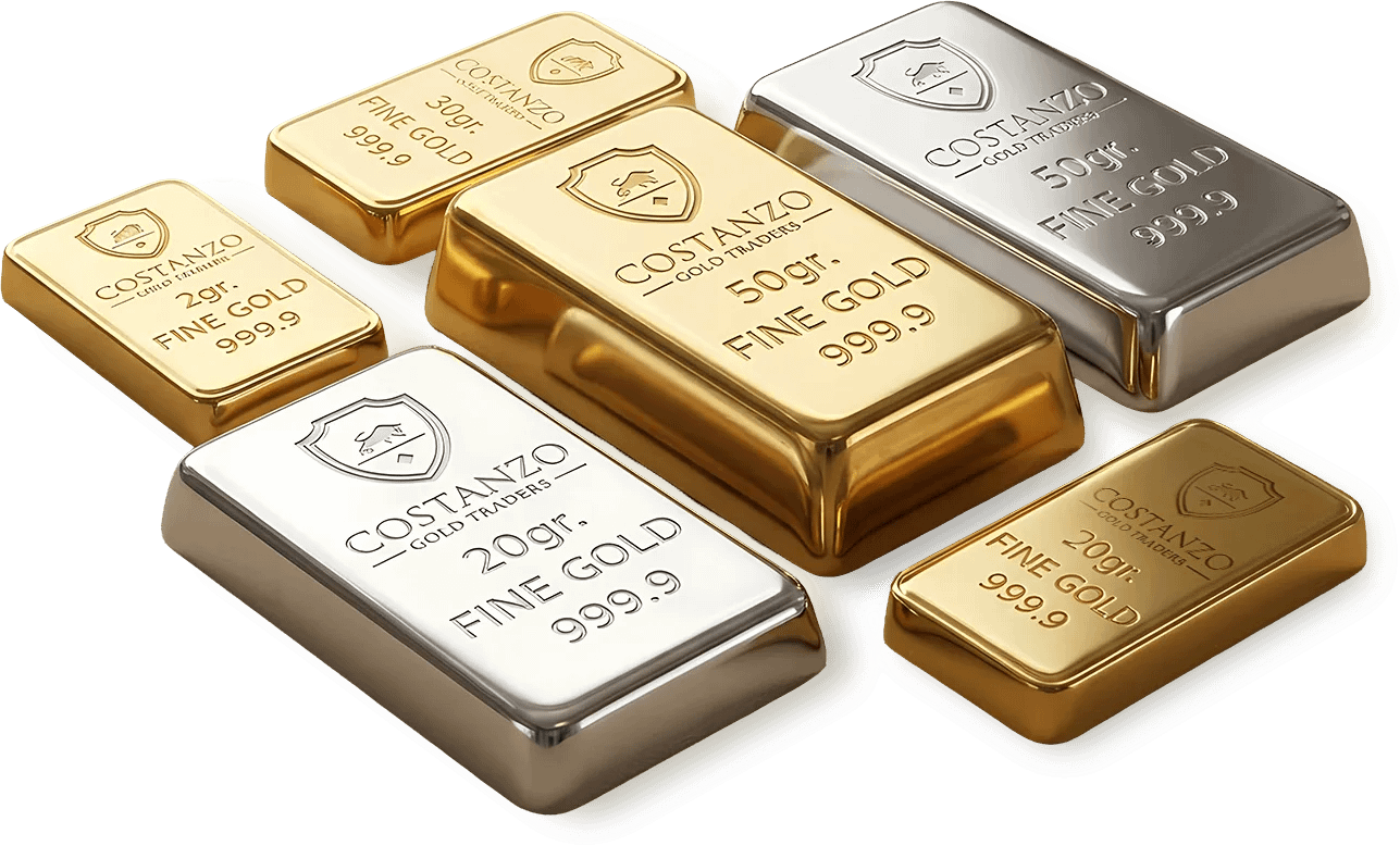 Lingotti d'oro e d'argento da investimento Costanzo