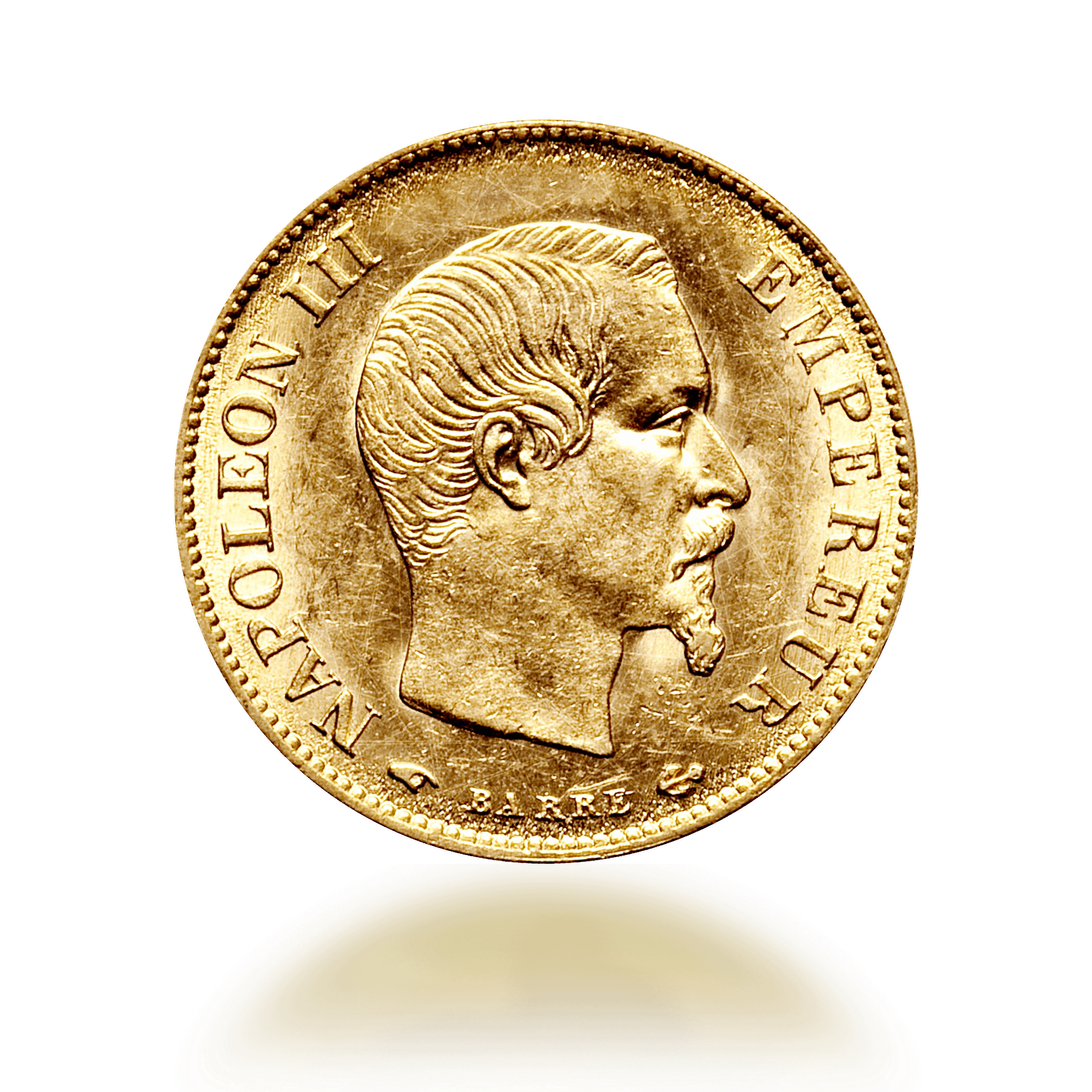 Mezzo Marengo Francese 10 Franchi "Napoleone III"